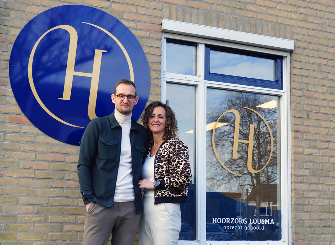 Feike en Laura Lousma van Hoorzorg Lousma